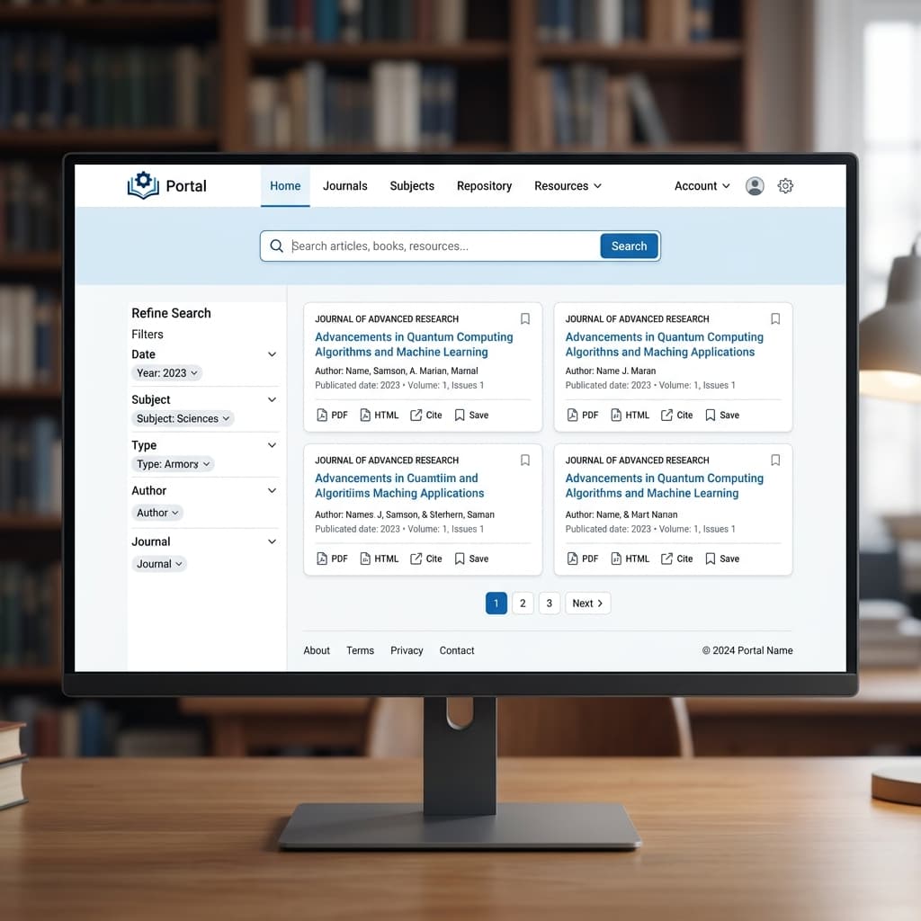 Academic Journal Portal